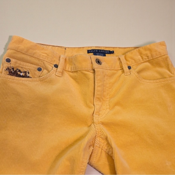 Ralph Lauren Blue Label Thompson 650 Jeans Stretch Corduroy Women's Sz 6 Pony - Picture 2 of 16